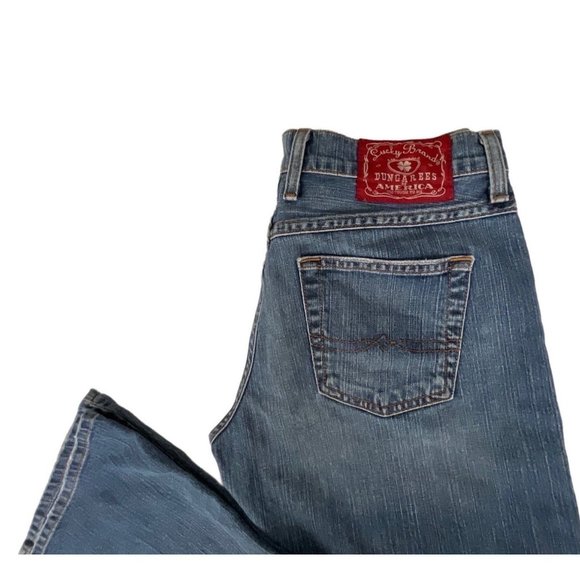 LUCKY BRAND DUNGAREES  WOMENS JEANS CLASSIC FIT REGULAR LENGTH SIZE 29 - Picture 1 of 11